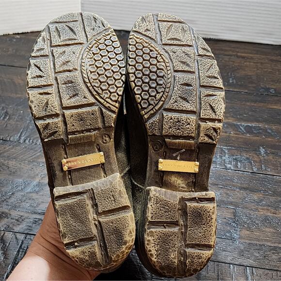 Very Volatile‎ suede leather Oxford flats Women's size 8 - Picture 7 of 9